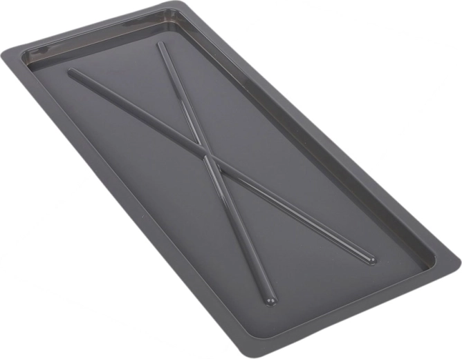 Metpol sudraba notecināšanas paplāte 55 × 24 cm 60 cm skapja notecinātājam