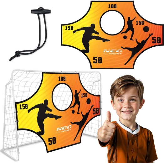 Neo-Sport mērķa pārsegs futbola vārtiem 180 × 120 cm