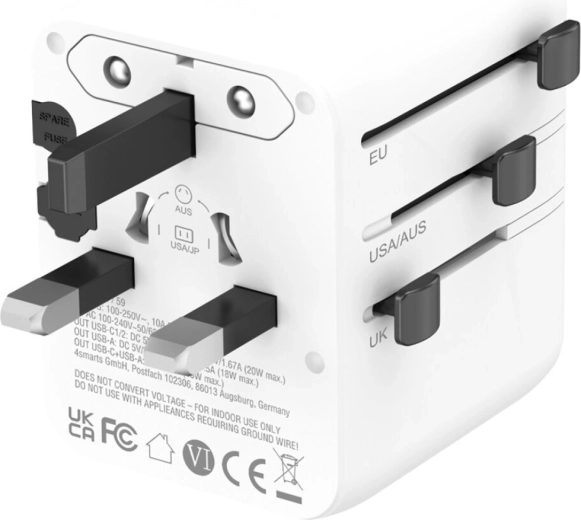 Safe power up to 2500 W