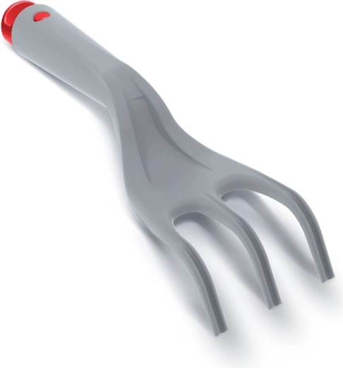 Rokas kultivators R Fork Plus no ABS plastmasas, pelēks
