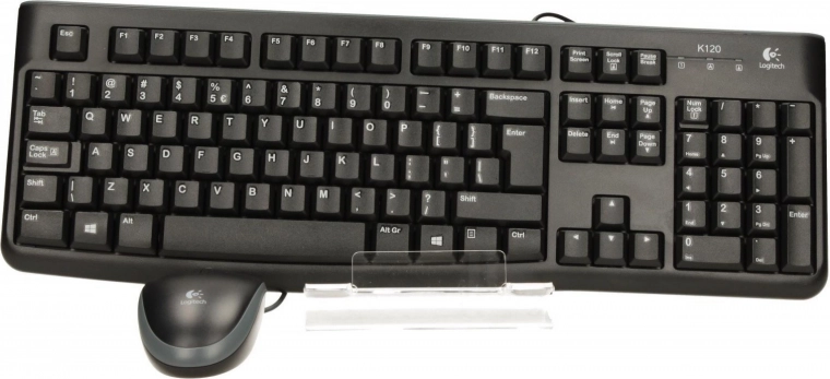Logitech MK120 vadu tastatūra un pele