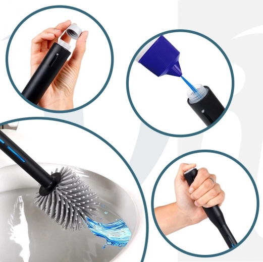 Integrēts dozators rokturī