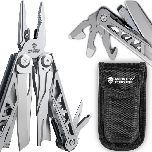 RENEW FORCE 17-in-1 Multifunctional Tool with Sheath