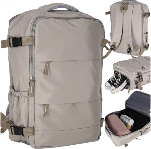 Grey travel hiking backpack 45 × 30 cm