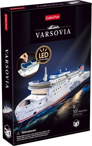 3D puzzle Cubic Fun ferry Varsovia - 1 piece