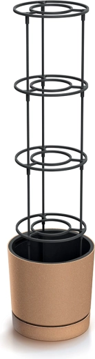 Puķupods tomātiem ar balsta konstrukciju 14,5 l HOME GROWER ECO WOOD