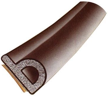 Window and Door Seal EPDM P 9 × 5.5 mm, white, 6 m TRELLEBORG