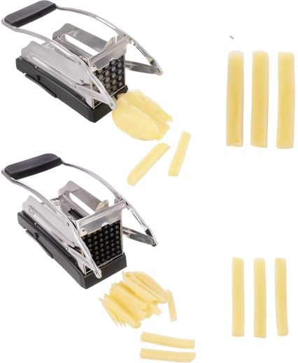 Stainless cutting grid for uniform pieces