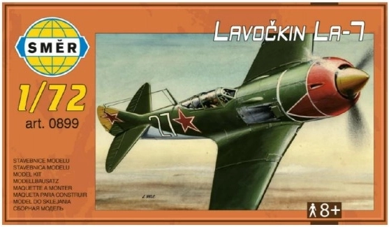 Lidmašīnas modelis Lavočkin La-7 mērogā 1:72