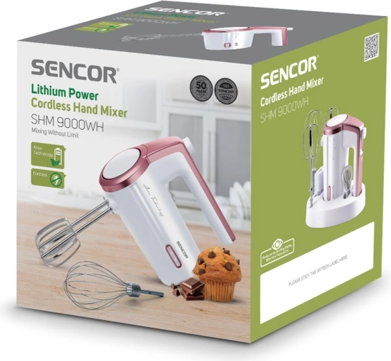 Cordless freedom when mixing
