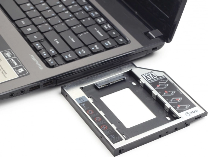 HDD adaptera rāmis 5,25'' uz 2,5'' Slim