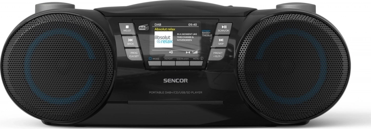 Pure digital sound with DAB+