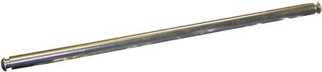 Metal axle for 120 L waste bin