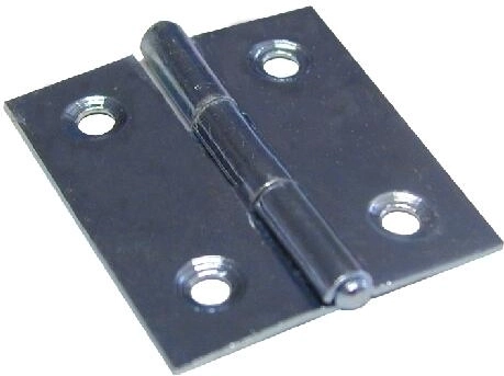 Pivot hinge 25 × 18 mm galvanized, pack of 20 pcs