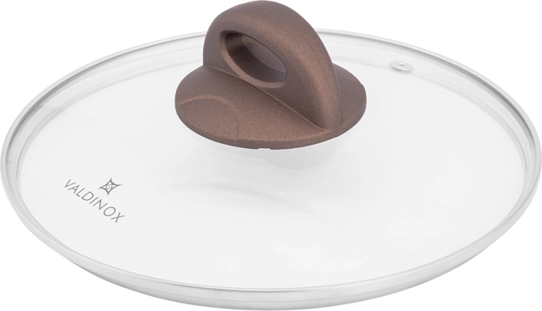 Glass lid and comfortable handles