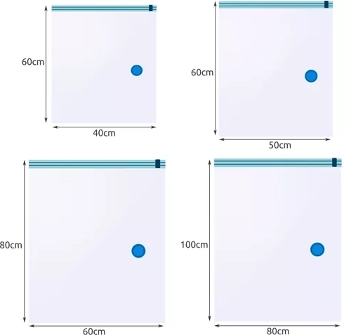 4 sizes for different types of textiles