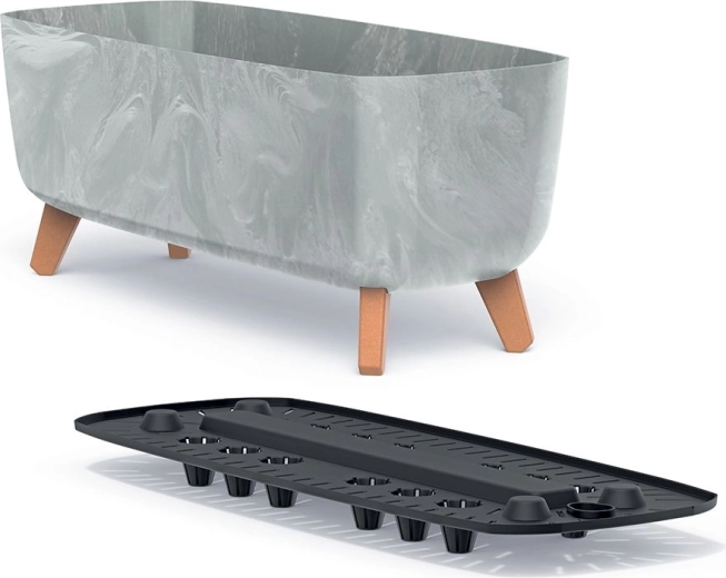 Smart drainage insert for healthy roots