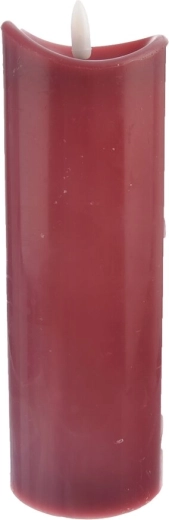 LED svece ar taimeri bordo 20 cm