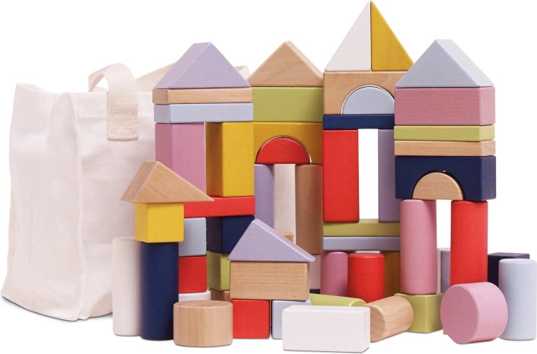 Wooden building blocks 60 pcs Le Toy Van