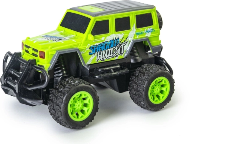 Green remote-controlled off-road car - 1 piece
