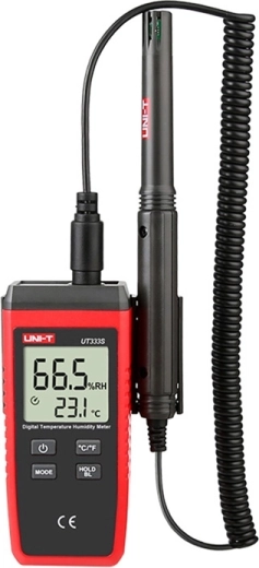 Digital thermometer and hygrometer with external probe UNI-T UT333S