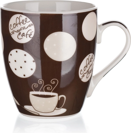 Keramikas krūze Cappuccino 240 ml, balta