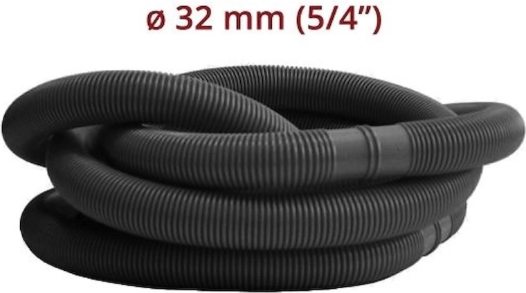 Baseina šļūtene metražā 32 mm (5/4") melna – 1 m