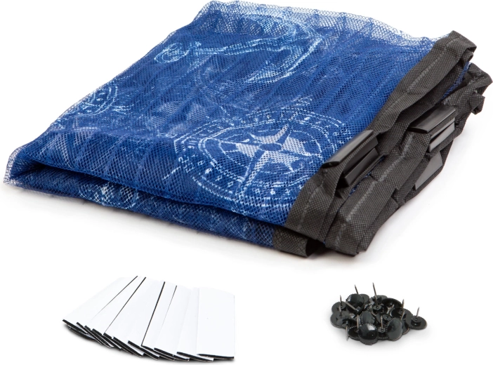 Easy installation with hook-and-loop fastener