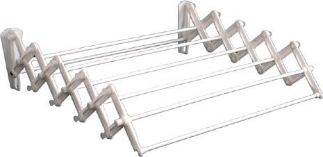 Accordion Clothes Dryer Praktik 80 cm, White