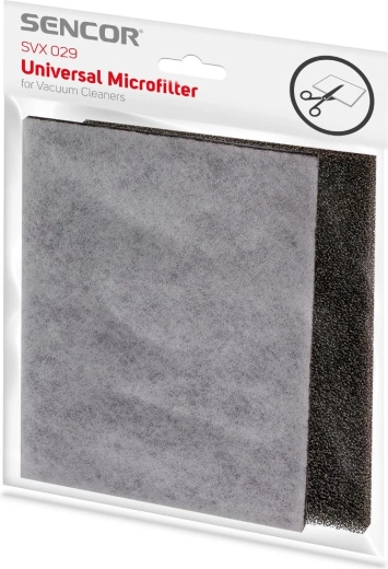 Universāls Sencor mikrofiltrs un putu filtrs