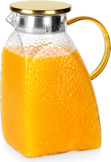 Vilde glass pitcher with lid for the refrigerator 1.8 L