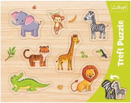 Trefl ieliekamā puzle “Safari”