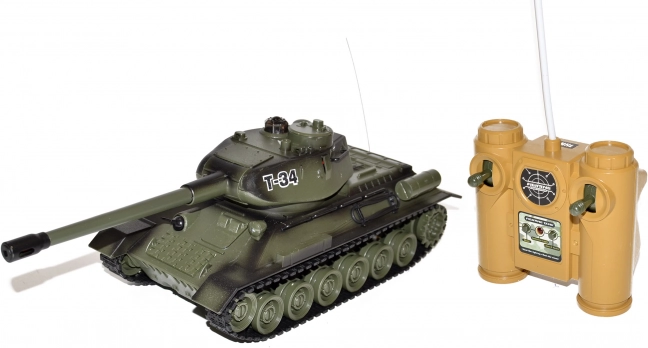 RC tanks T-34 ar tālvadību