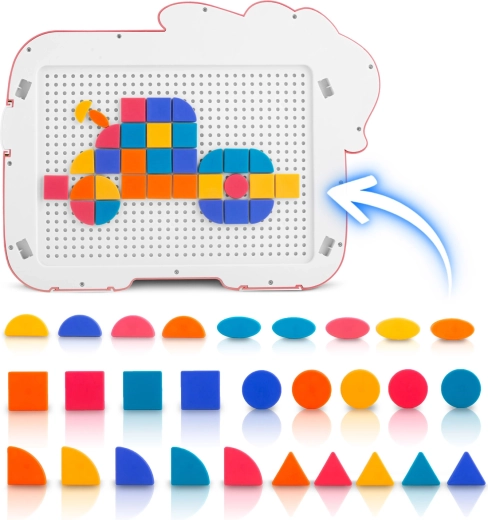 Tangram mosaic to develop logic and imagination