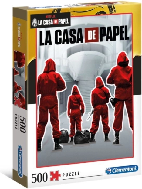 Clementoni puzle Netflix: Papīra nams 500 gabali