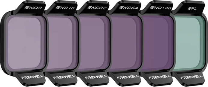 Set of 6 Freewell Day Filters for DJI Flip