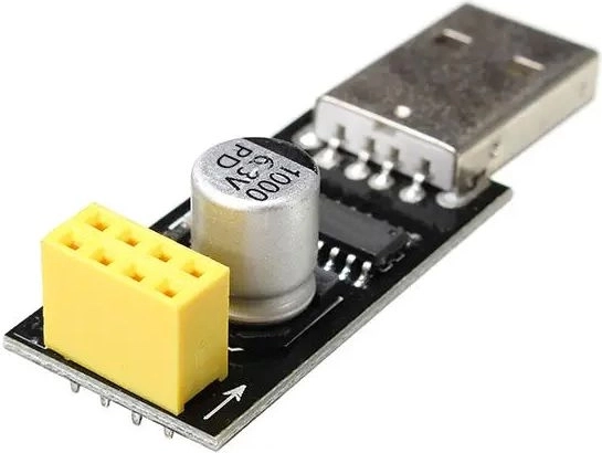 Uzticama USB–UART pārveide ar CH340 mikroshēmu