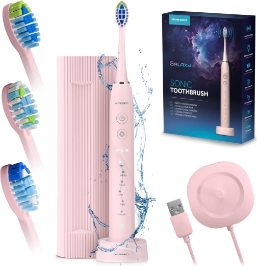 BERDSEN Galaxy Pink Sonic Toothbrush