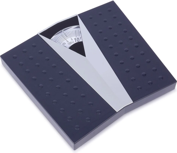 Mechanical bathroom scale 120 kg, black