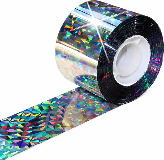 Hologrāfiska putnu atbaidīšanas lente 50 m – 1 gab.