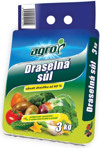 Fertilizer Potassium Salt 3 kg AGRO