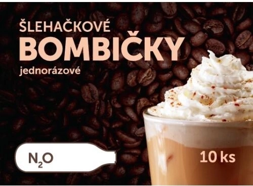 Vienreizlietojamās baloniņas putukrējuma sifonam (10 gab.)