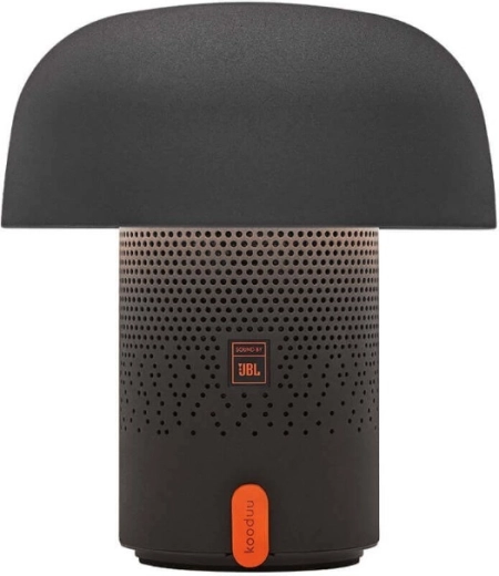 Kooduu Sensa Play pārnēsājama LED lampa ar Bluetooth skaļruni (pelēka) - 1 gab.