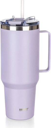 Termokrūze ar rokturi 1200 ml lillā TWAIN