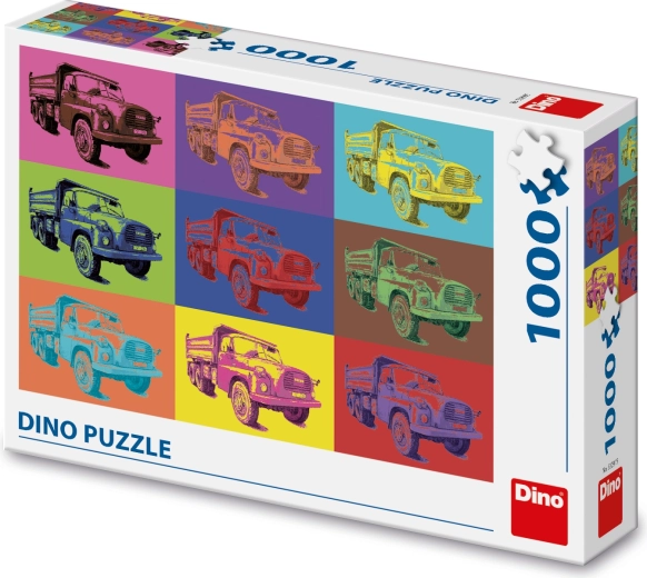 Dino puzle Pop Art Tatra 1000 detaļas