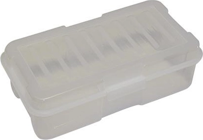 Uzglabāšanas kaste ar klipšu aizdari 5,6 l, plastmasa, krāsu mikss