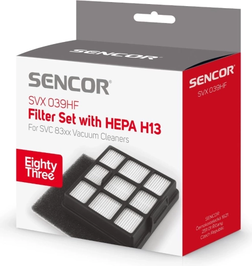 Sencor filtru komplekts SVC 83x putekļsūcējam