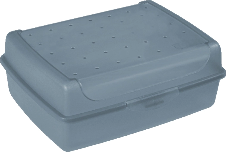 Luca Click Box MIDI plastmasas kārba ar vāku 1 l, zila