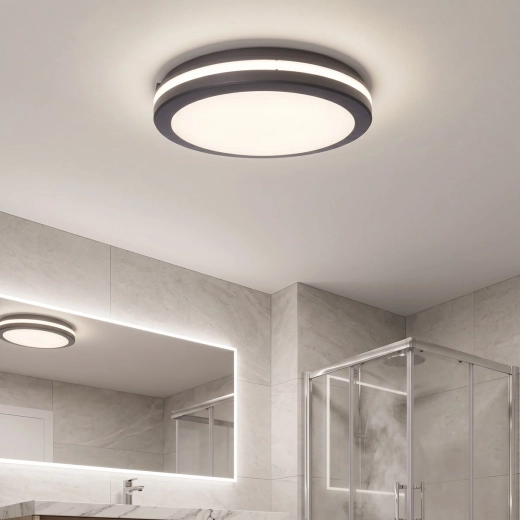 IP65 protection for bathrooms and outdoor use