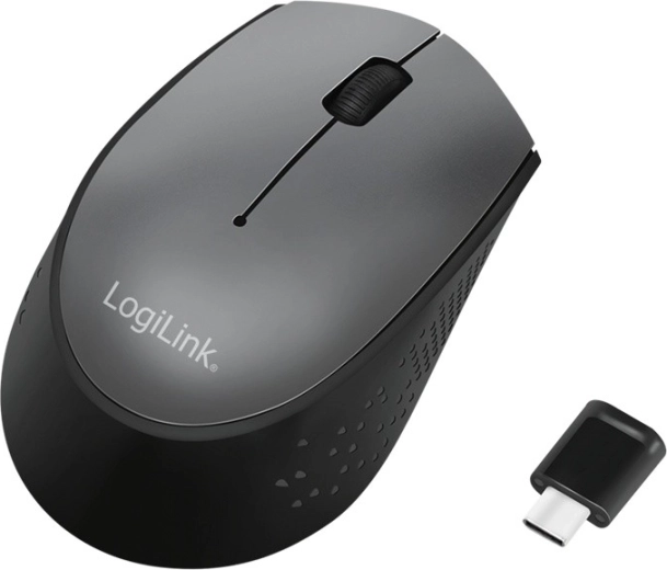 Bezvadu pele USB‑C 2,4 GHz ar optisko sensoru 1200 DPI
